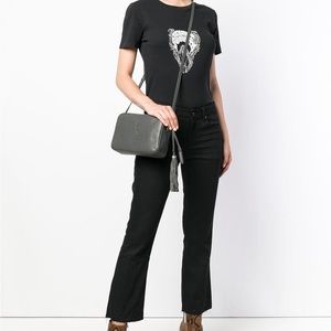 YSL Lou Camera Bag (Gray)